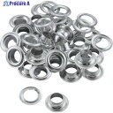 ファミリーツール 両面ハトメ 10mm(#25) アルミ製 51251 1パック ▼388-8079