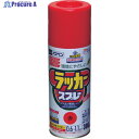 アサヒペン アスペンラッカースプレー300ml 赤 568014 1本 ▼445-0761