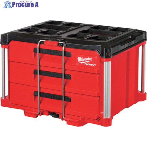 milwaukee PACKOUT 引き出し収納 3段 48-22-8443 1台 ▼459-8950 ※車上渡し