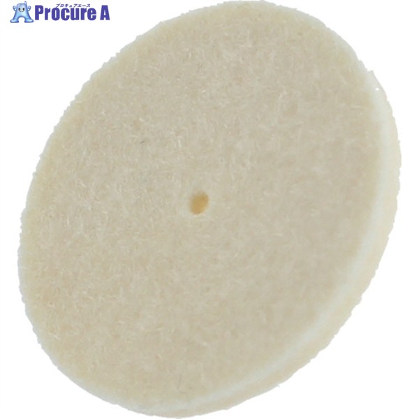ナカニシ ホイール型フェルトバフ 10個入 ハード φ22×2×穴φ1.3 53903 1パック ▼477-0579