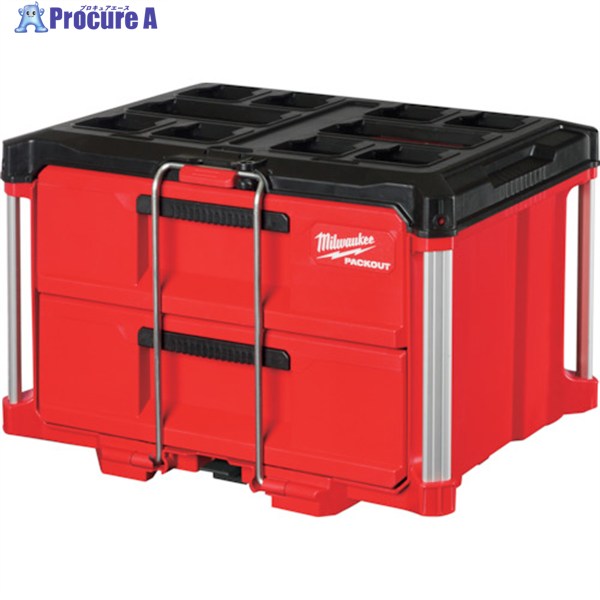 milwaukee PACKOUT 引き出し収納 2段 48-22-8442 1台 ▼521-4443 ※車上渡し