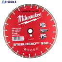 milwaukee 350mm ダイヤモンドブレード(スチールヘッド・金工用) 4932471988 1個 ▼534-9178