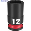 milwaukee SHOCKWAVE IMPACT DUTY インパクトソケット 3/8インチ(9.5mm)角 12mm 49-66-6136 1個 ▼567-1200