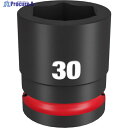 milwaukee SHOCKWAVE IMPACT DUTY インパクトソケット 3/4インチ(19mm)角 30mm 49-66-6368 1個 ▼571-5638