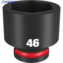 milwaukee SHOCKWAVE IMPACT DUTY インパクトソケット 3/4インチ(19mm)角 46mm 49-66-6384 1個 ▼571-5651