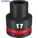 milwaukee SHOCKWAVE IMPACT DUTY インパクトソケット 3/4インチ(19mm)角 17mm 49-66-6356 1個 ▼571-7169