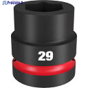 milwaukee SHOCKWAVE IMPACT DUTY インパクトソケット 1インチ(25.4mm)角 29mm 49-66-6594 1個 ▼571-7200