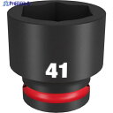 milwaukee SHOCKWAVE IMPACT DUTY インパクトソケット 3/4インチ(19mm)角 41mm 49-66-6379 1個 ▼571-7211