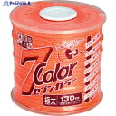 たくみ 7COLOR 極太 オレンジ 130M 4808 1巻 ▼751-5359