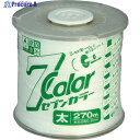 たくみ 7COLOR 太 ホワイト 270M 4813 1巻 ▼751-5405