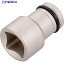 TONE インパクト用インナーソケット 差込角12.7mm 対辺寸法17mm 4A-17BA 1個 ▼818-8737 ●YA513