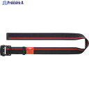KH アルミバックル胴ベルト(スライド式) 1200mm 黒/緋 47413RF 1本 ▼819-9255