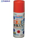 アサヒペン 水性多用途スプレー 420ML 赤 566065 1本 ▼824-9113