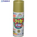 アサヒペン アスペンラッカースプレー 420ML 金 568762 1本 ▼824-9169