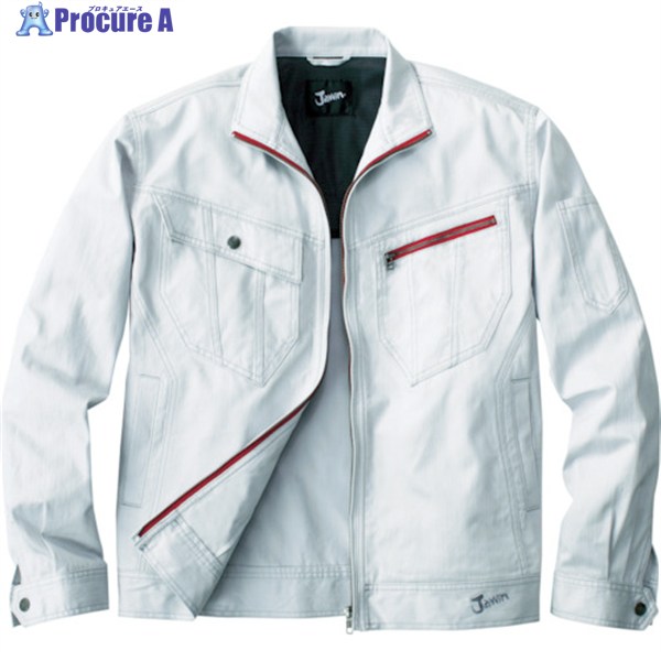 Jawin ジャンパー 5Lサイズ シルバー 51900-036-5L 1着 ▼855-7313
