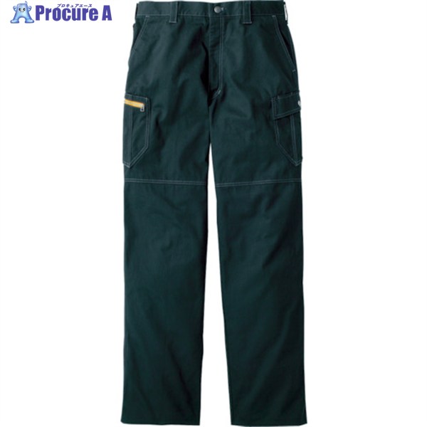 Jawin ノータックカーゴパンツ ウエスト91 ブラック 51902-044-91 1着 ▼855-7352