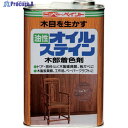 ニッぺ 油性オイルステイン 1L マホガニ HPB0QH-1 4976124520211 1缶 ▼859-8566