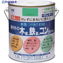 ニッぺ 水性つやありEXE 1.6L ライトグリーン HSU114-1.6 4976124421426 1缶 ▼859-8838