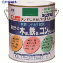 ニッぺ 水性つやありEXE 1.6L カジュアルグリーン HSU124-1.6 4976124422423 1缶 ▼859-8870