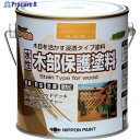 ニッぺ 水性木部保護塗料 0.7L メープル HXY001-0.7 4976124544101 1缶 ▼859-9310