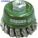 OSBORN 工業用ブラシカップブラシ 608331 (65MM) 1個 ▼125-0566