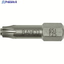 BAHCO 片頭ドライバービット ステンレス製 2個入り T10 全長25mm 65I/T10-2P 1パック ▼139-3763