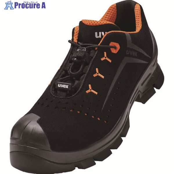 UVEX 2 VIBRAM パーフォレーテッドシューズ24.5CM S1 P HRO SRC 6521539 1足 ▼149-4538
