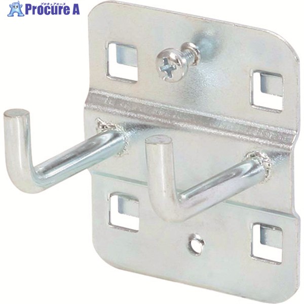 SORI キャビネットワゴン用アクセサリ ダブルフック 35mm 705377 1個 ▼195-0797