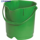 BURRTEC バーキュートプラス カラーバケツ 9L 緑 BCP-CB9G 69801025 1個 ▼195-4001