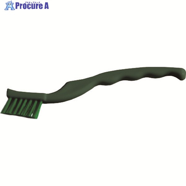 BURRTEC バーキュートプラス 歯ブラシ型ブラシ 緑 BCP-HBG 69302605 1本 ▼