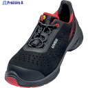 UVEX uvex1 G2 パーフォレーテッド ローシューズ 24.5cm S1 P SRC ブラック/レッド 6837539 1足 ▼255-6074