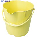 BURRTEC バーキンタX カラーバケツ 15L 黄 BKXCB-15Y 66218100 1個 ▼337-7758(3)