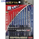 BIC TOOL 【トラスコ中山限定品】月光ドリル ブリスターパック 鉄工用六角軸 10本セット 6SGK10P 1S ▼408-9602