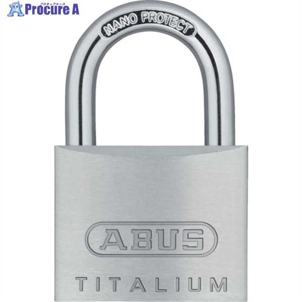 金物・建築資材 建築金物メーカー名アバス社プラス名称 ABUS商品名ABUS　タイタリウム　64TI−40　同番型式64TI40KAメーカー希望小売価格【税抜】2010円(税抜)オレンジブック2025年　2 0754ページ発注コード491-2039JANコード4003318348396特長●アルミボディなので軽くて丈夫です。(真鍮製より約30％軽量）●硬い焼き入れ鋼のツル、軽さと強度を高次元で達成してます。●一本のカギで同一番号のカギを開けることができます。（カギの共用・集中管理が可能）●本体にキーナンバーの刻印のない「安全設計」ですので重大な解錠犯罪を防ぎます。キーにはキーナンバーを打刻しています。●価格はバラ番（KD）タイプと同じです。用途●学校やオフィスのロッカー、郵便ボックス、カバン、車止めのポールなど。仕様●幅(mm)：40●ツル径(mm)：6.5●B(mm)：23●C(mm)：22●付属鍵本数(本)：3●タイプ：同一鍵●キー3本付材質●本体：アルミニウム合金●ツル：焼入れ鉄●鍵：真鍮セット内容／付属品注意原産国中国重量99G納期目安当日〜2営業日以内に発送 ※欠品時別途連絡