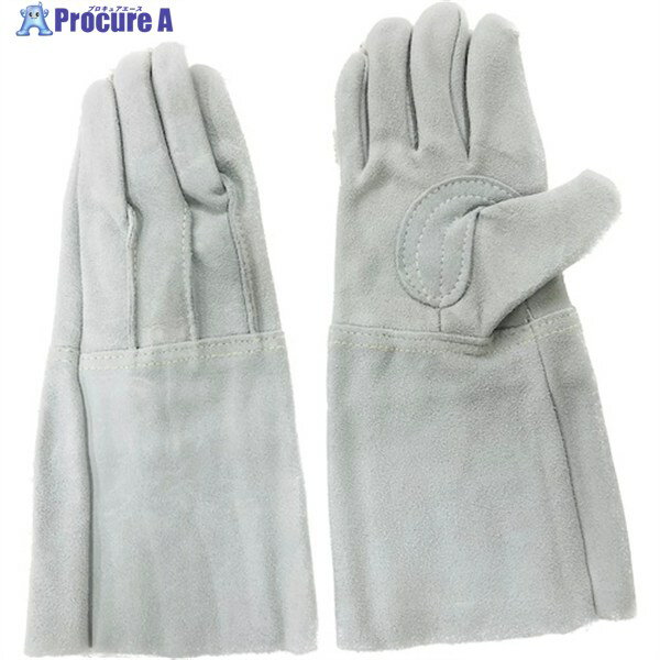 ラッキーワーカー 溶接用革手袋 床5本指 (外縫) 605 フリー 605 1双 ▼506-0219【代引決済不可】