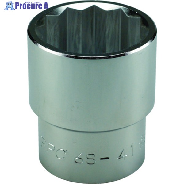 FPC ソケット 12角 差込角19.0mm 対辺26mm 6S-26 1個 ▼769-6957