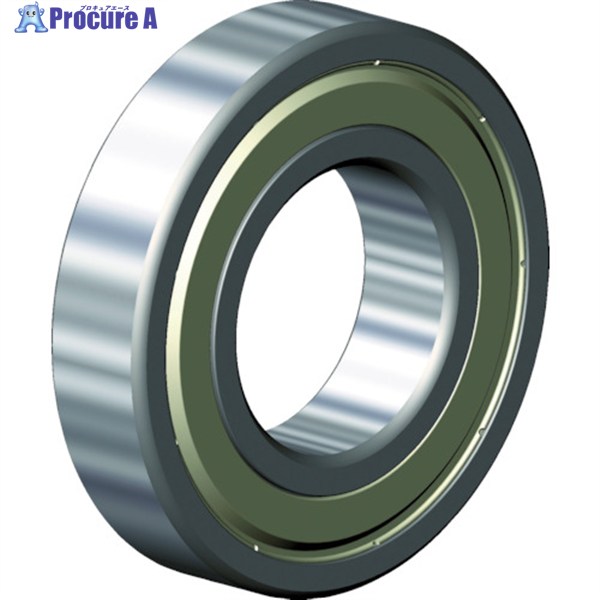 CCTY 深溝玉軸受(両側シールドタイプ)内輪径20×外37mm 6904 ZZ 1個 ▼794-2028