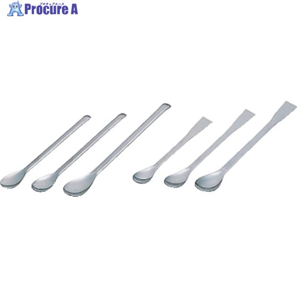 AS ステンスプーンヘラ付210mm 6-523-05 1本 ▼818-8295