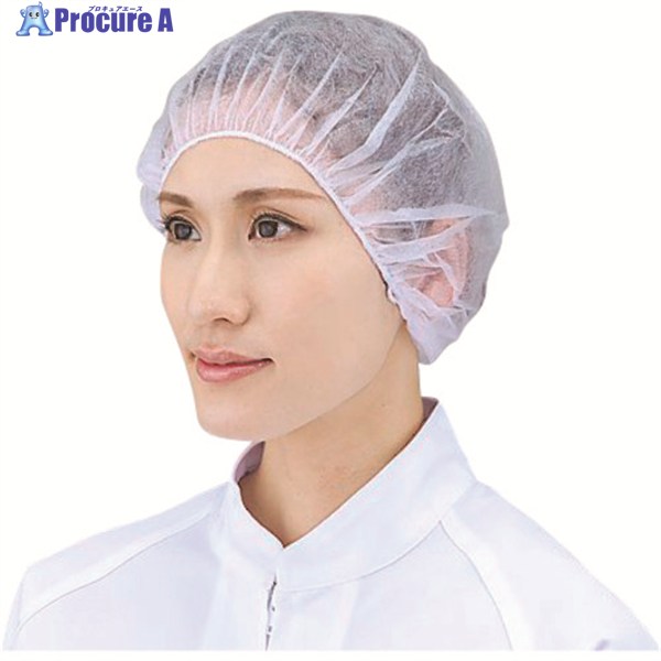 AS ホワイトキャップ ナースキャップ 21W 100枚入り 6-8648-01 1箱 ▼821-6974