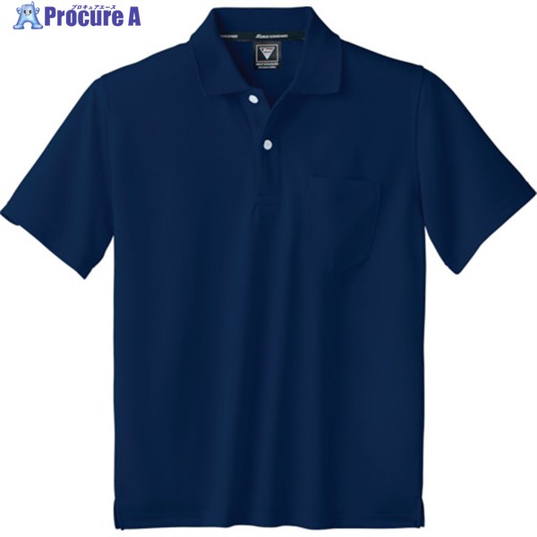 XEBEC 半袖ポロシャツ6030-10-3L 紺 6030-10-3L 1着 ▼836-6047