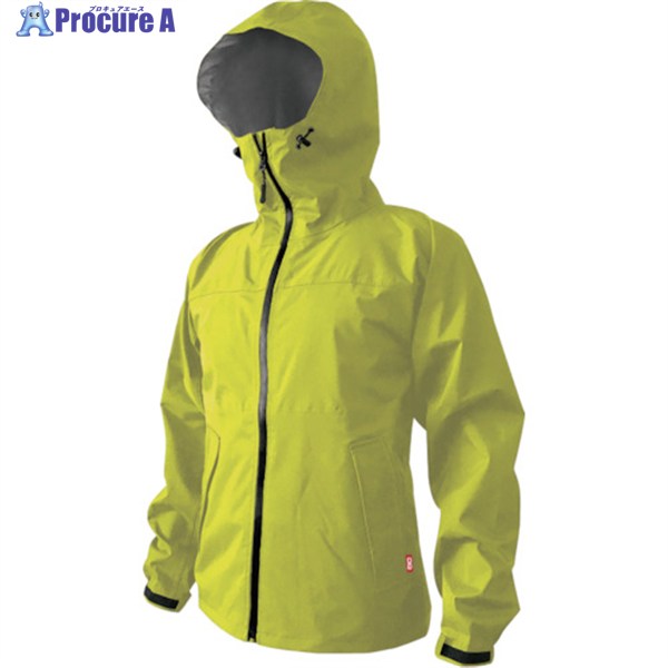 カジメイク ストレッチシールドジャケット ライム 4L 7570-84-4L 1枚 ▼114-7217