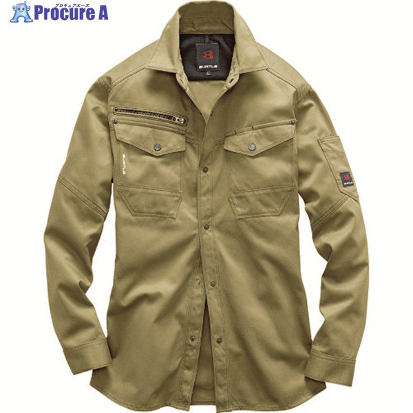 BURTLE 作業服 8105-23-S カーキ 8105-23-S 1着 ▼114-9847