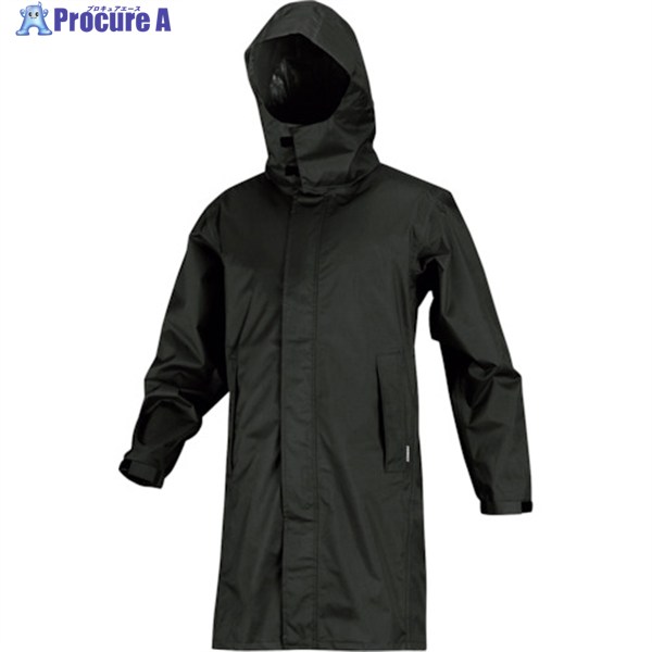 カジメイク 7590 バッグインコート ブラック M 7590-91-M 1着 ▼207-7027