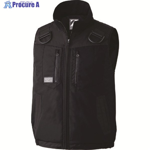 Z-DRAGON ベスト ブラック LL 78040-044-LL 1着 ▼217-9169