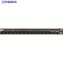 シンワ アルミ三角スケール B-15 15cm 建築士用 ブラック 74977 1個 ▼243-0579