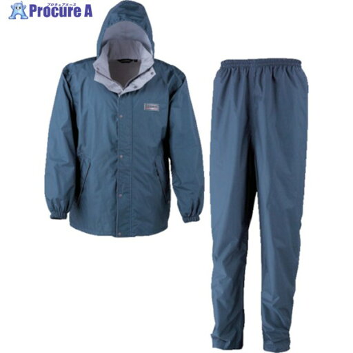 カジメイク エントラントレインスーツ2 サックス LL 7250-47-LL 1着 ▼324-6434 カジメイク エントラントレインスーツ2 サックス LL 7250-47-LL 1着 ▼324-6434