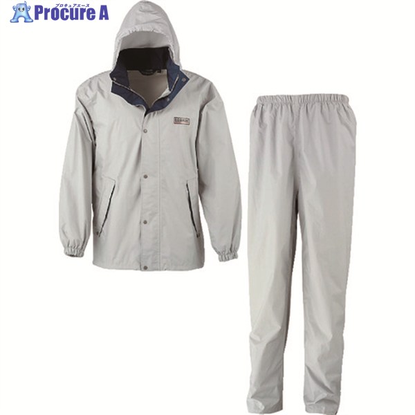 カジメイク エントラントレインスーツ2 シルバー M 7250-71-M 1着 ▼324-6523