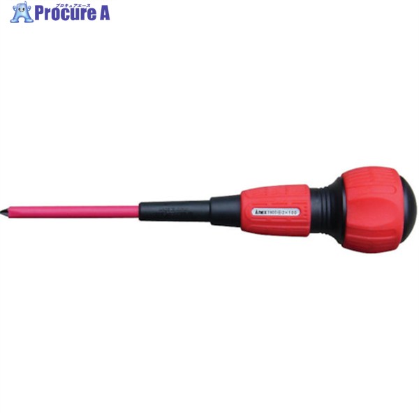 アネックス スリットパワー絶縁ドライバー ＋3×150 7800-3-150 1本 ▼407-1671