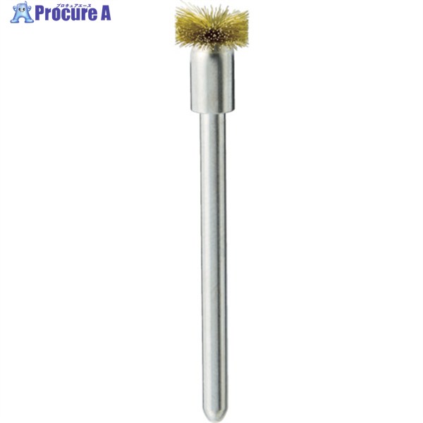 TRUSCO フラワー型ブラシ 真鍮 線径0.1X外径8X筒径5X軸径3 83F-3 1個 ▼415-2361