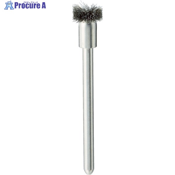 TRUSCO フラワー型ブラシ ステンレス 線径0.1X外径8X筒径5X軸径3 83F-4 1個 ▼415-2379